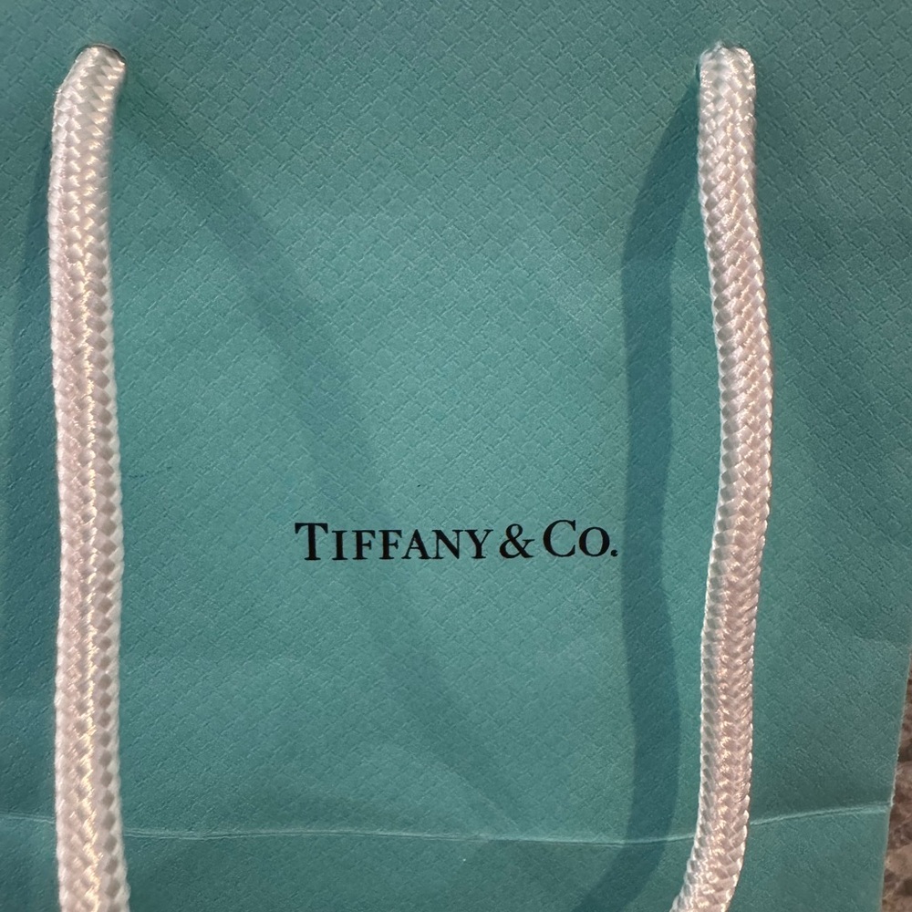 Tiffany & Co. Turquoise Shopping Bag/Box/Jewelry Pouch/Ribbon